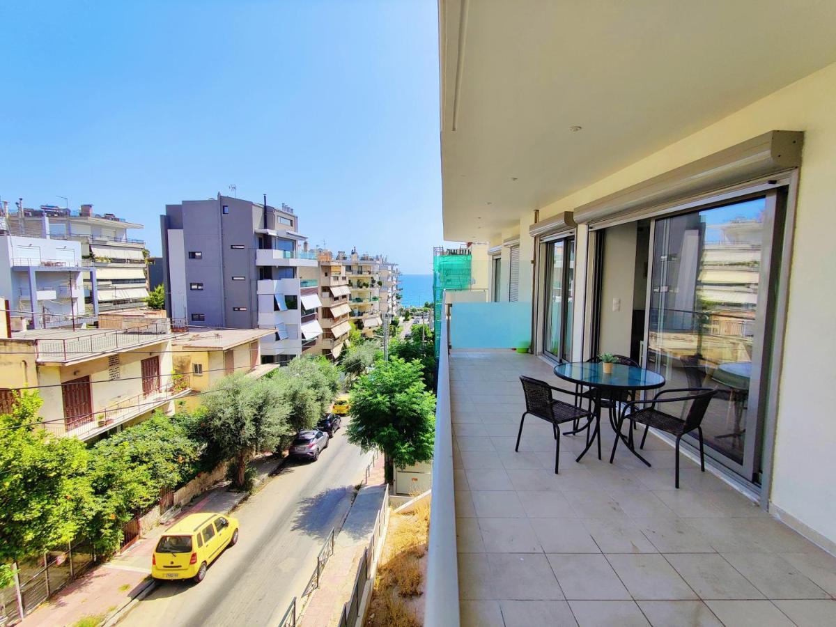 Wsd Luxury Bright 2Bd Apt With Sea View Balcony Афіни Екстер'єр фото